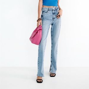 Zara High Rise Flare Jeans